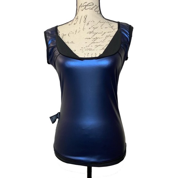 Sweat Shaper Athletic Tank Size L/XL Blue - Picture 1 of 8